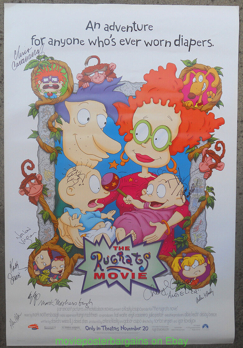 THE RUGRATS MOVIE POSTER Outstanding ORIGINAL DS FILM 1998 FINAL ANIMATION 27x40 Free Shipping New