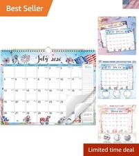 Calendar 2026-2027 - 18 Wall Calendar 2026-2027, July 2026 - December