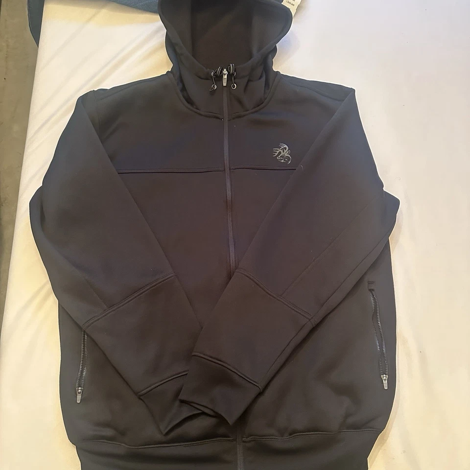 Legendary Whitetails Hombres Sudadera con Capucha L Exterior Utilidad Vellón Cremallera Completa Negra Foto 2 de 4