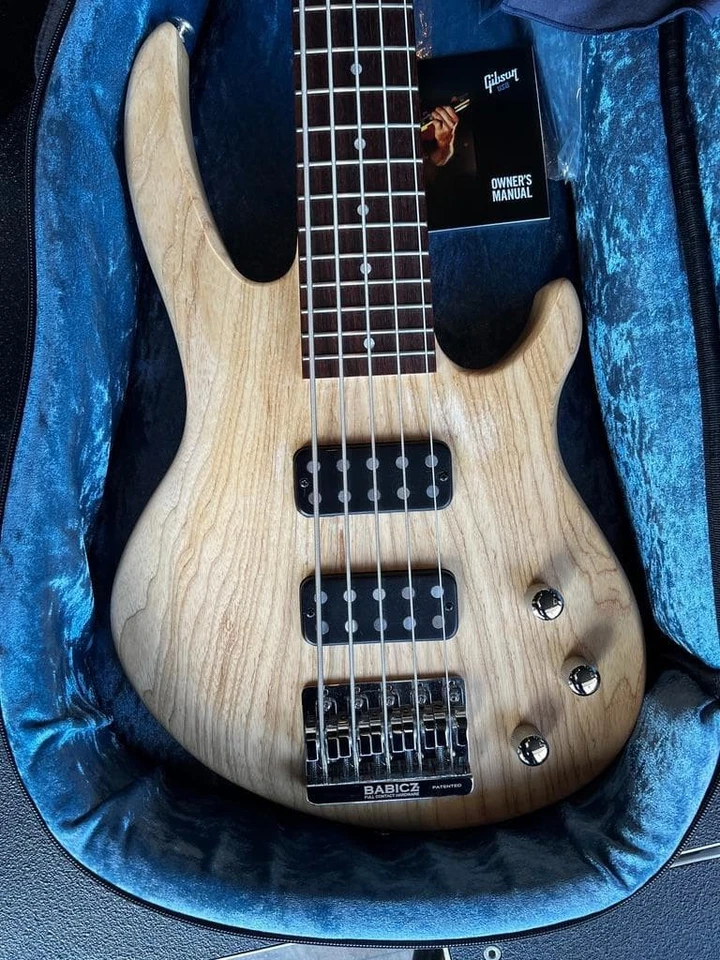 Bajo ligero Gibson Usa Eb de 3,67 kg 5 cuerdas entrega segura desde Japón Foto 2 de 4