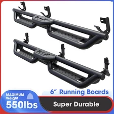 6" Running Boards for 2009-2024 Dodge Ram 1500 Quad Extended Cab Side Step Bar