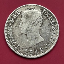 1812 Spain 4 Reales – Joseph Bonaparte – Silver Coin