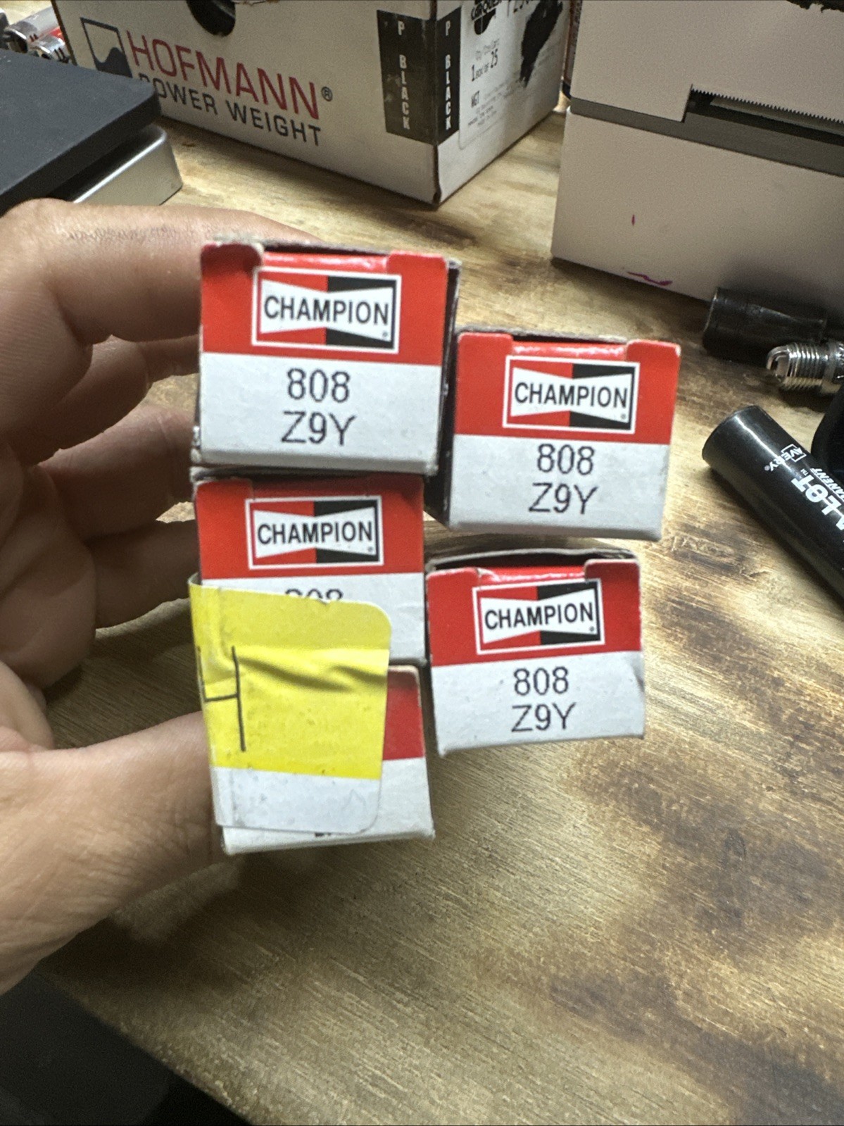New Genuine Champion Copper Plus 808 Z9Y Small Engine Spark Plug NIOB SET OF 5