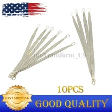 10PCS Truck Car Firewall Engine Body Engine Ground Strap Tinned Copper Cable Kit