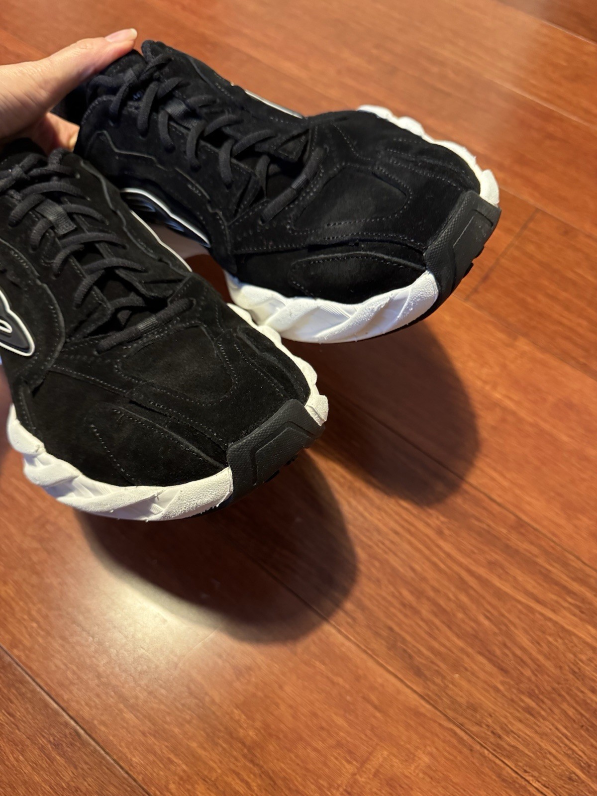 Balenciaga Men Monday 3B Logo Low Top Sneakers Black Eu 40 UK 6 US 7 (Run Big) thumbnail 7