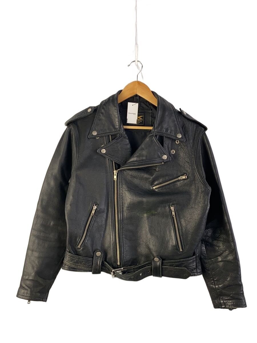 Gk Double Riders Jacket/L/Cowhide/Blk// 3566