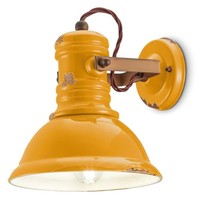 Wandspot Wandleuchte Keramik Metall Verstellbar B: 25 Cm Handarbeit E27 Lampe
