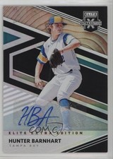 2020 Panini Elite Extra Edition Signatures Hunter Barnhart #103 Auto 1l2z