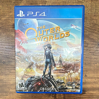 Private Division The Outer Worlds PS4 M NTSC-U/C Role Playing Action RPG Manual