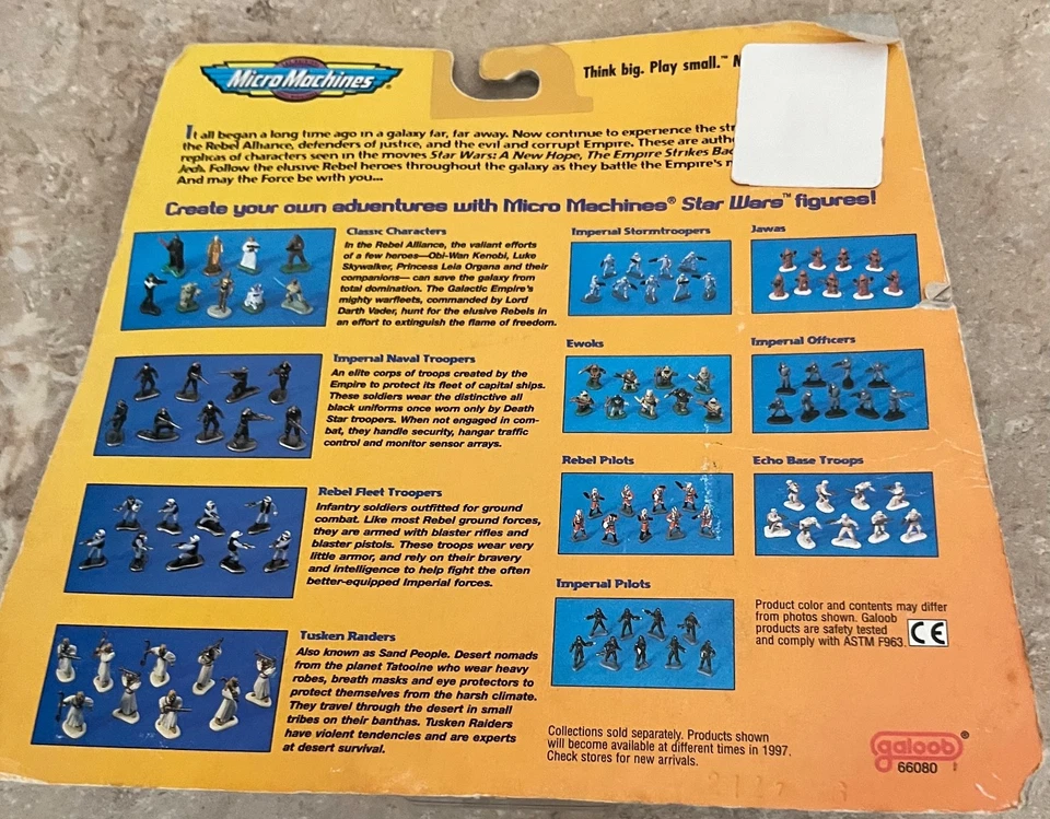 Figuras Micro Machines Star Wars Rebel Pilots 1997 Galoob Foto 4 de 4