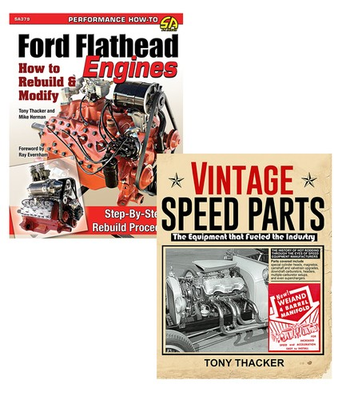 #ad #ad Vintage Speed Parts Ford Flathead Engines How To Rebuild Modify 2 Book Set $54.25