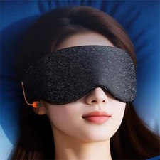 Soft Sleep Eyemask with Earplugs Sound Insulation Noise Reduction 3D Eye Covers