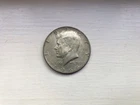 1966 Kennedy Half Dollar, 40% Silver, Circulated US 50C Coin.