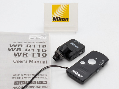 [TOP MINT] Nikon WR-R11a + WR-T10 Wireless Remote Controller set from Japan