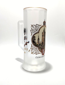 Czech Stein Prague Glassware 