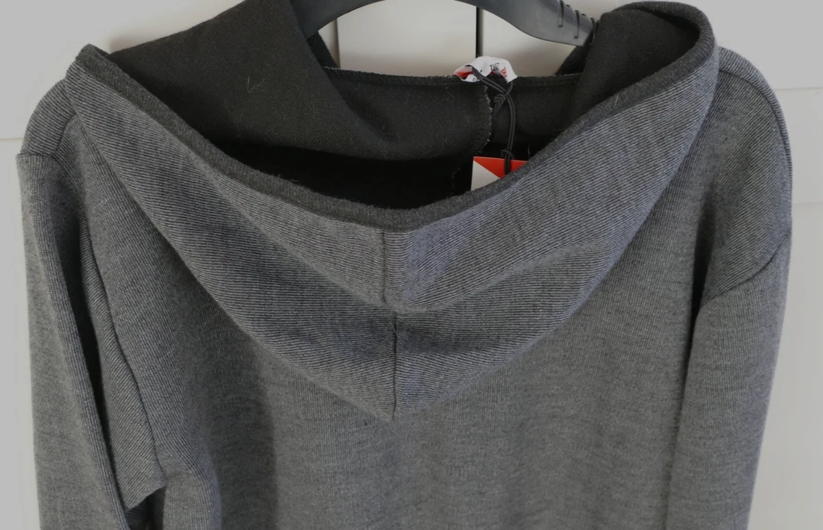 SUDADERA CON CAPUCHA L/S GRIS TEJIDO LEE COOPER PARA HOMBRE NUEVA CON ETIQUETAS - TALLA 2XL PRECIO DE VENTA SUGERIDO POR EL FABRICANTE 39,99 £