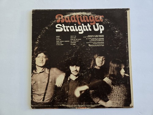 BAD COMPANY - STRAIGHT UP - APPLE RECORDS SW 3387 LP NICE VINYL - Picture 1 of 5