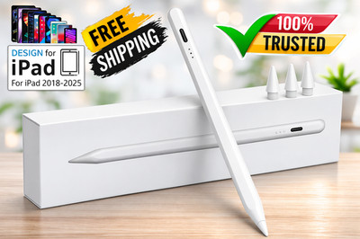 iPad Pencil for iPad/iPad Air/iPad Mini/iPad Pro | 13 min Fast Charging | 3 Tips