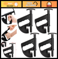 4 Pack Tire Changer Tools, Nylon Bead Clamp & Rim Pry for Easy Wheel Changes