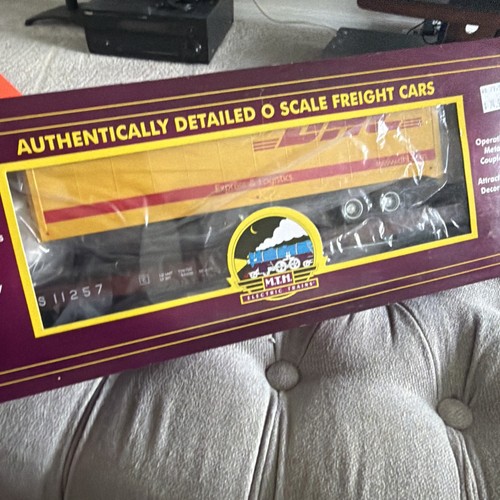Remolque camión DHL Norfolk Southern NS 40' MTH 20-95275 Norfolk Southern NS tren a escala O | Zustand: Used