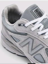 New Balance Made in USA 990V4 Men's Grey Running Sneakers U990GR4 Sz 15 New Box