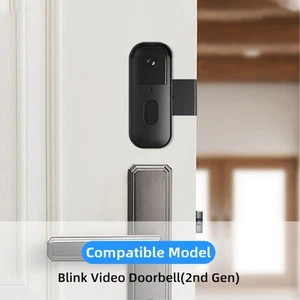 Video Doorbell Cover No-Drill Mount Porch Protection Weatherproof Protection