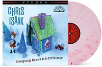 Chris Isaak - Everybody Knows It's Christmas - Vinyl Record Lp - E1111Z