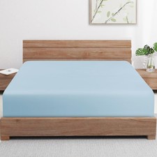 Bamboo Viscose Cooling Fitted Sheet King Size Only, 400 Thread Count, 16" Dee...