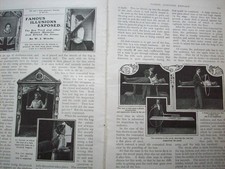 1902 CONJUROR Magic illusions explained, how its done :: magazine article in
