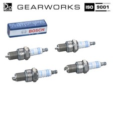 4x Zündkerzen für VW Passat Golf I Polo II MERCEDES RENAULT AUDI 80 100 200