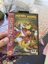 Mickey Mania The Timeless Adventures Of Mickey Mouse Sega Genesis Tested In Box 