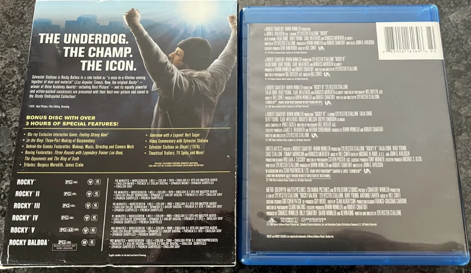 Rocky: The Undisputed Collection / Sylvester Stallone - Rocky 1, 2, 3, 4, 5, 6 - Image 2 of 4