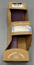 Tangle Teezer Plant-Based Detangling Hairbrush Straight to Curly NEW Damaged Box