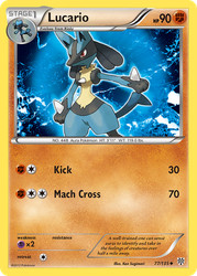 Lucario 77/135 Plasma Storm Uncommon