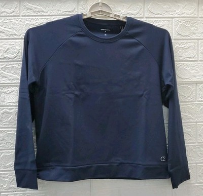 New Cozy Earth Premium Bamboo Navy Blue Pullover Shirt Size Medium 