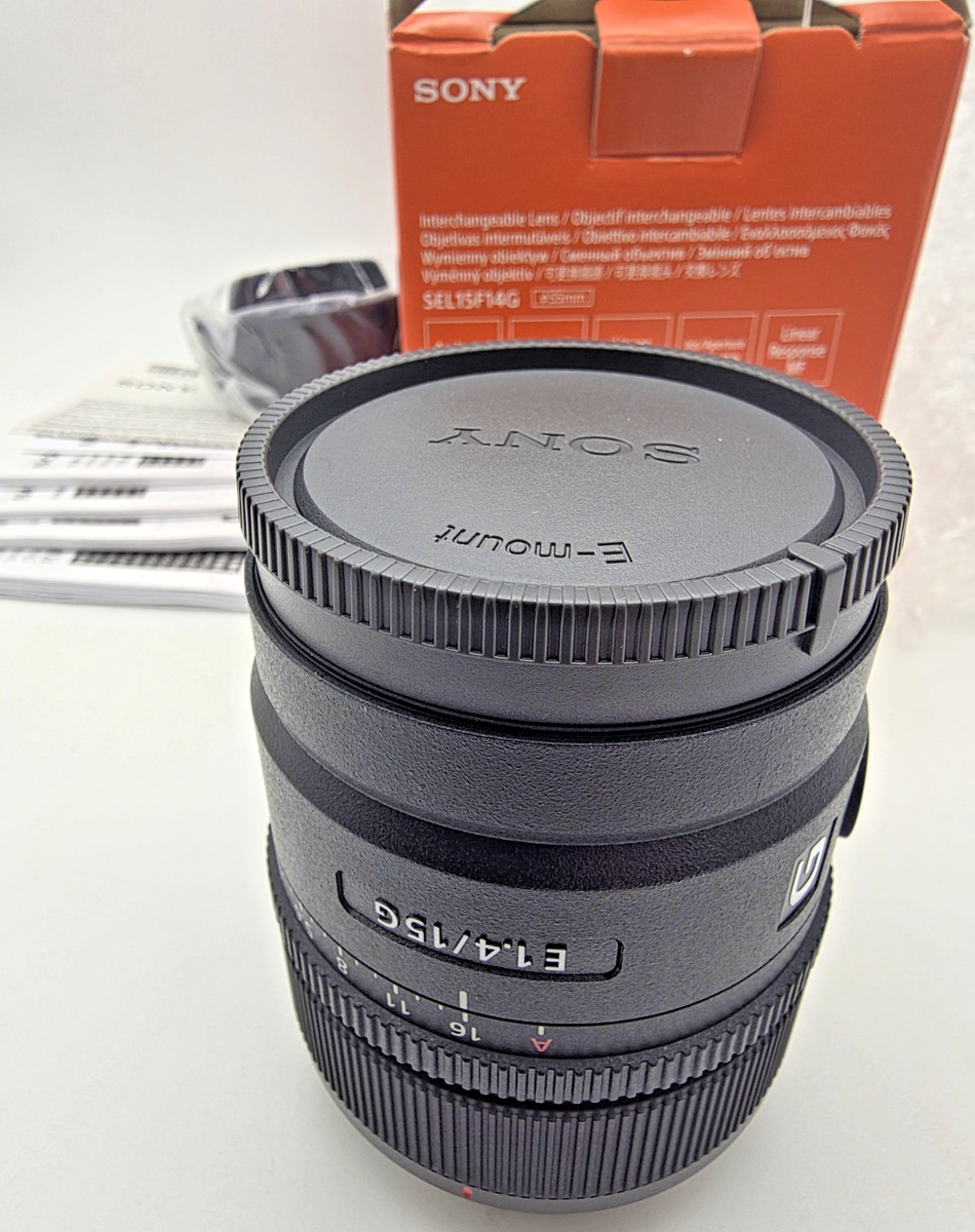 Sony E 15mm f/1.4 G APS-C Wide Angle Lens for sale online | eBay