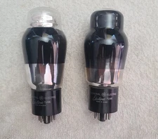 Strong Pair GE 6B4G Twin Flat Ladder Plate Bottom [] Foil Getter Smoked