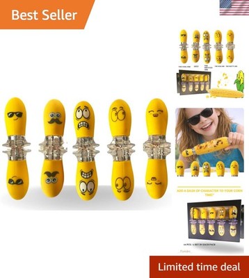 s Unique Corn Holders for corn on the cob - 10 PCS/5 corn cob holders set, Fu...
