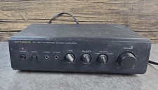 Vintage Optimus SA-155 Integrated Stereo Amplifier Vintage Mini Black Tested