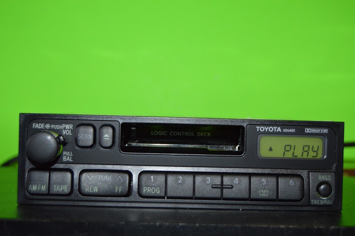 95 96 97 98 TOYOTA AD6400 AM FM Cassette Player Radio Receiver