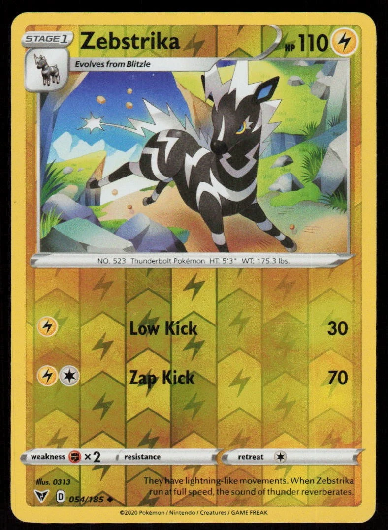 zebstrika pokemon card value zebstrika pokemon card value Zebstrika Pokemon Card for sale