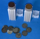 100+ US Lincoln Wheat Cents Pennies In 2 CoinSafe Rolls (2 rolls) + steel pennie