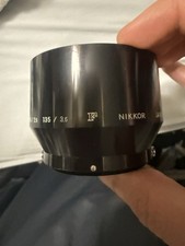 Excellent Nikon Nikon F Metal Lens Hood For 105mm F/2.5 And 135/3.5 Lens