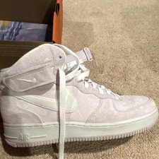 Nike Air Force 1 Mid 07 QS White Mid Top Snea...