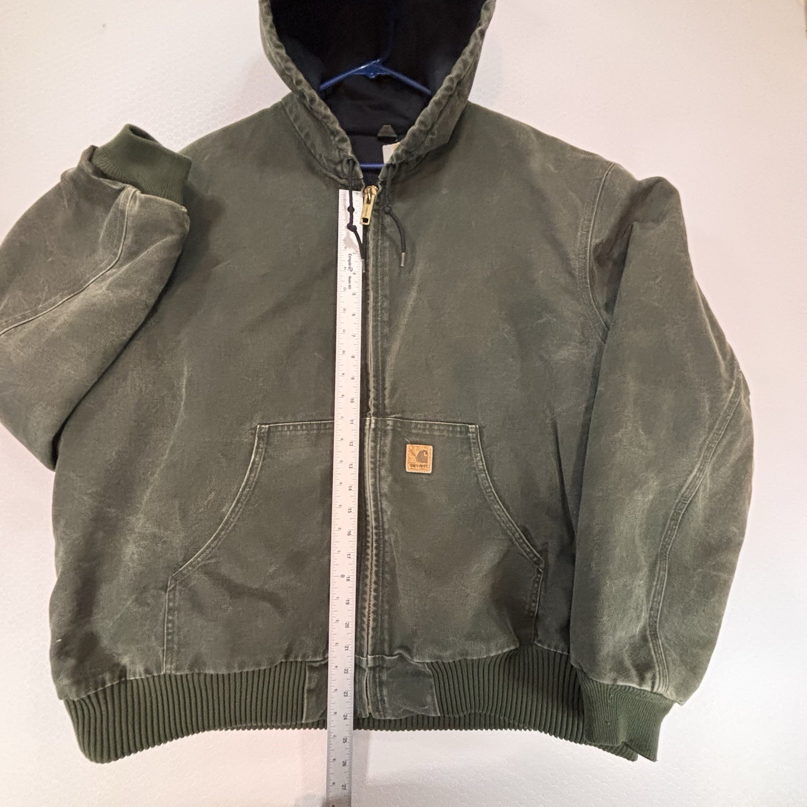 Carhartt Jacket J130 Mens 2XL MOS Duck Canvas Hooded … - Gem