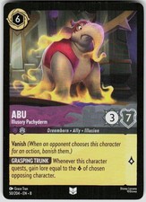 Abu Illusory Pachyderm 50/204 Reign of Jafar Disney Lorcana