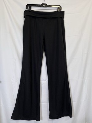 New Balance Women s L Pull On Comfort Pants Wide Leg Black