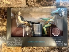 Star Wars Black Series Han Solo vs Greedo Cantina Showdown Toys R Us Exclusive