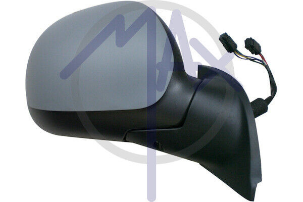 Espejo Retrovisor Ele Citroën C3 09 A 10 Derecha Verniz Rip El Sens Temp