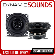 Phoenix Gold ZX4CXS ZX Series 4 Inch Car 2 Way Coaxial Speakers 50w Pair